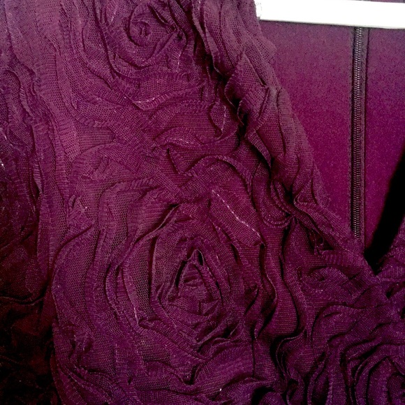 Kathy Roberts Plum Dress - Picture 1 of 8